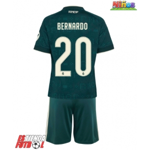 Real Madrid Bernardo Silva #20 Segunda Equipación Niños 2026-27 Manga Corta (+ Pantalones cortos)